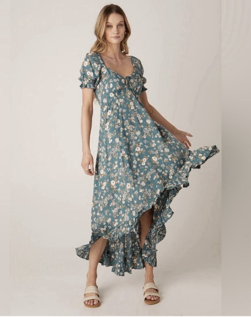 Patrons of Peace Adrian Floral Dress Size M
